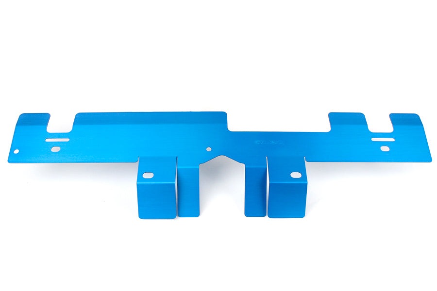 Cusco Radiator Cooling Plate - Blue - 2006-2007 Subaru STI