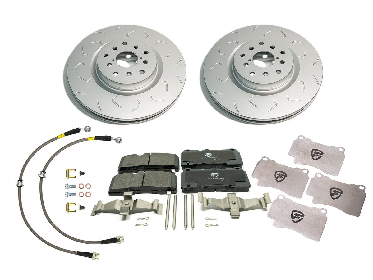 FactionFab Full Brake Kit Combo - Front - 2008-2017 Subaru STI
