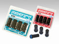 Rays 17 Hex Racing Nut 12x1.50 (Open End) (Blue Seat) - Black (2 Pieces)