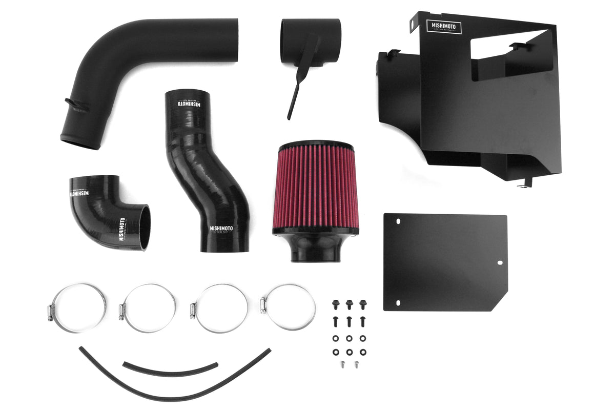 Mishimoto Cold Air Intake Wrinkle Black w/ Air Box - 2015-2021 Subaru WRX