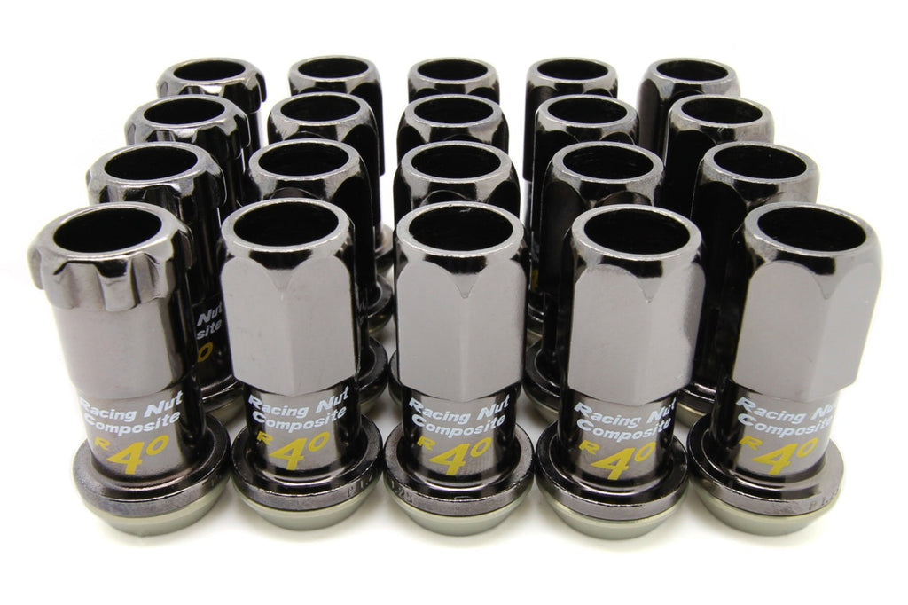 Project Kics R40 16+4 Piece Regular Color 12x1.25 Lug Nuts