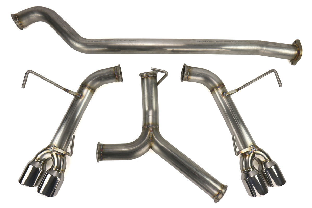 ETS Extreme Catback Exhaust System Polished Tips - 2015-2021 Subaru WRX / STI