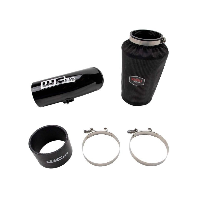 Wehrli Cummins High Mount 2nd Gen Swap 4in Intake Kit - Illusion Blueberry