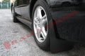 Rally Armor Basic Black Mud Flap w/Red Logo - 2002-2007 Subaru WRX / 2004-2007 STI (Wagons Req. Mod.)