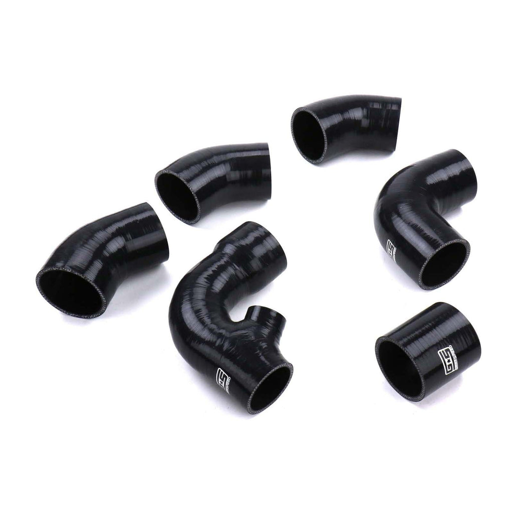 GrimmSpeed Front Mount Intercooler Pipe Kit Black - 2015-2021 Subaru WRX