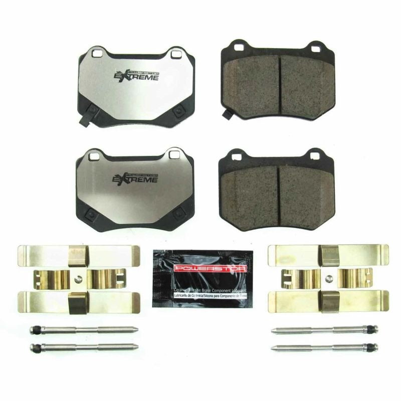 Power Stop Rear Z26 Extreme Street Brake Pads w/Hardware - 2018-2021 Subaru STI