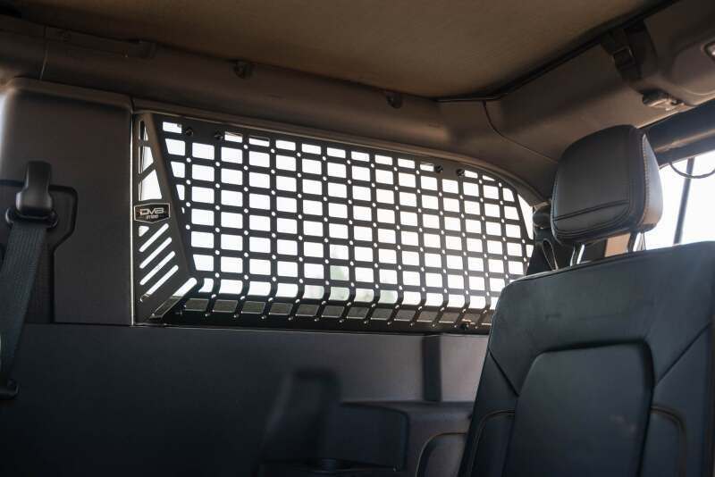DV8 21-24 Ford Bronco 2-Door Rear Window Pocket Molle Panels
