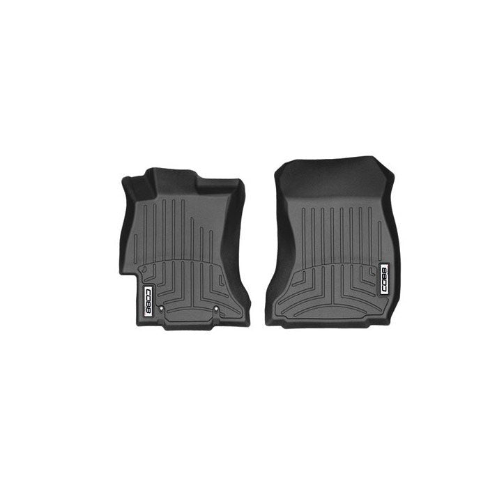 COBB Front FloorLiner by WeatherTech - Black - 2005-2009 Subaru Legacay GT / Outback XT