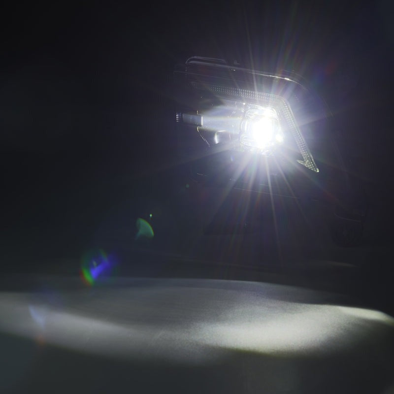 AlphaRex 19-23 Chevrolet Silverado 2500/3500HD DoubleTap Dual Color LED Projector Fog Lights