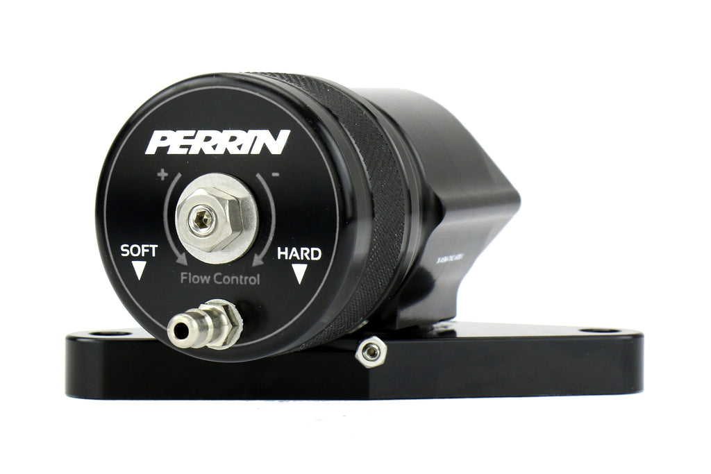 PERRIN Recirculating Blow Off Valve Black - 2002-2007 Subaru WRX / 2004-2021 STI