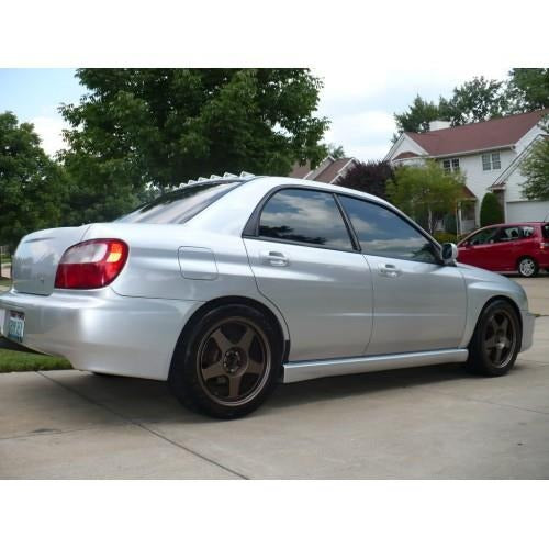 BLOX Racing Vortex Generator - ABS Black - 2002-2007 Subaru WRX