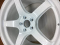Rays Gram Lights 57CR Ceramic Pearl 18x9.5 +38mm 5x114.3 (Single Wheel) - 2015-2024 Subaru WRX / 2015-2021 STI / 2019-2024 Forester