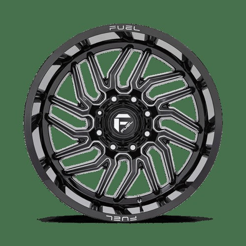 D807 24X12 5X150 G-BLK-MILL -44MM