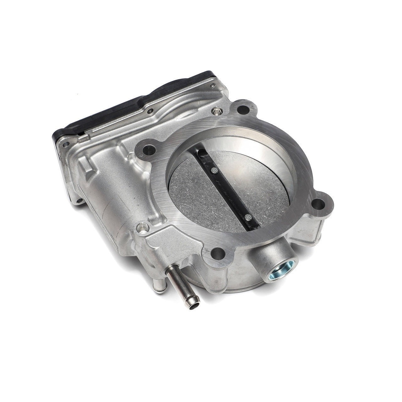 IAG Big Bore 76mm Throttle Body w/ Electronics & Adapter Package (For Use With Process West Intake Manifolds) - Silver Adapter Plate - 2004-2021 Subaru STI / 2006-2007 WRX / 2004-2008 Forester XT