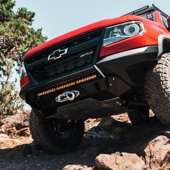 Chevy Colorado ZR2 Covert Front Bumper Center Grill Guard 21-22 Colorado ZR2 CBI Offroad