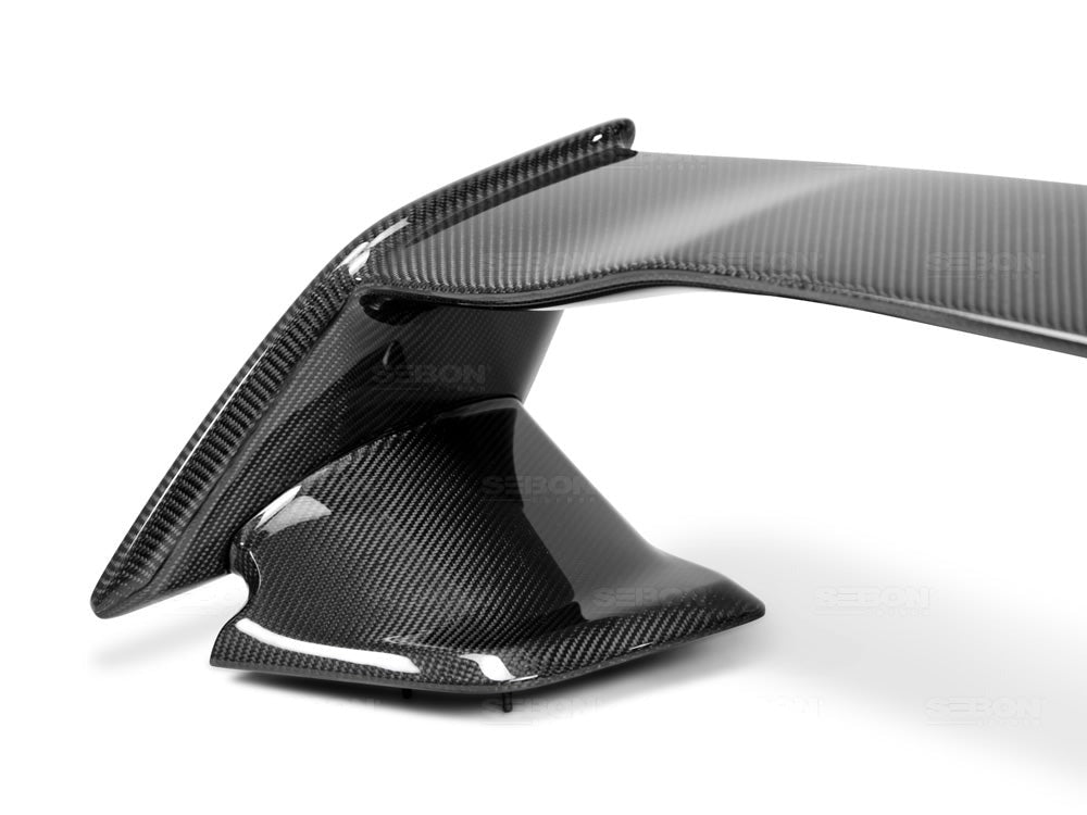 Seibon Carbon Fiber S Style Rear Spoiler - 2015-2021 Subaru WRX / STI