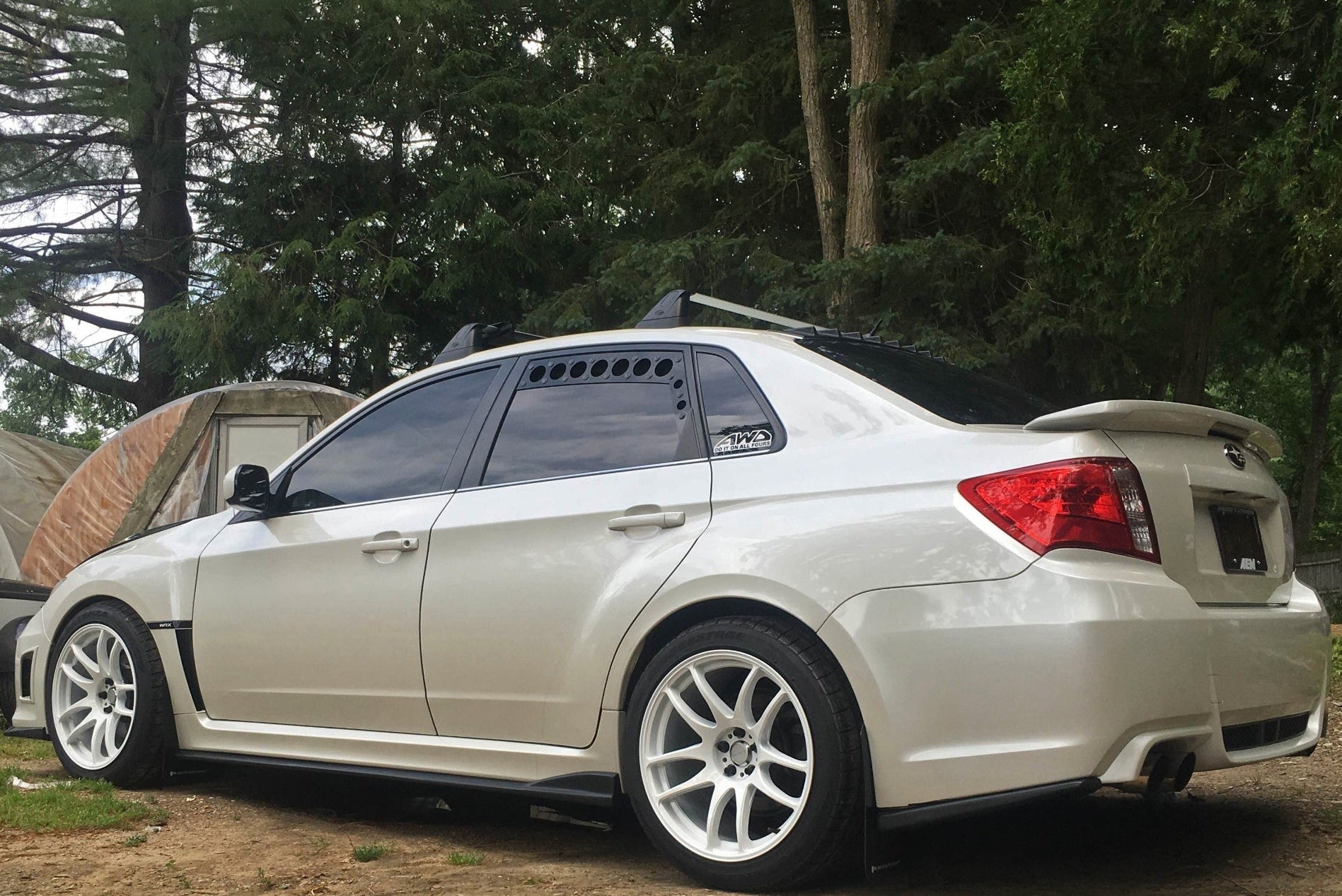 Billetworkz Window Vents Subaru WRX / STI 2008-2014