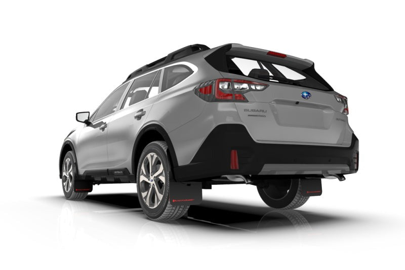 Rally Armor UR Mud Flap w/Grey Logo - Black - 2020-2024 Subaru Outback
