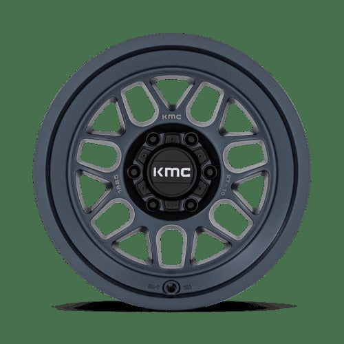 KM725 18X8.5 5X5.0 MTL-BLUE -10MM