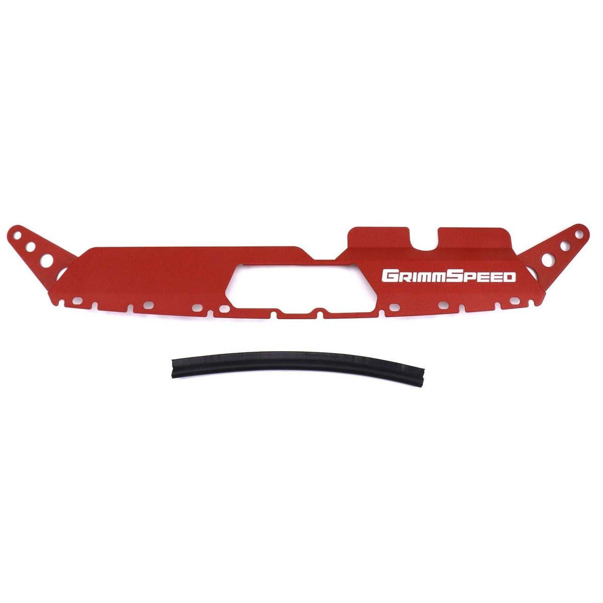 GrimmSpeed Radiator Shroud Red - 2015-2021 Subaru WRX/STI