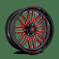 D663 20X9 6X5.5 GL-BLK-RTTC 19MM