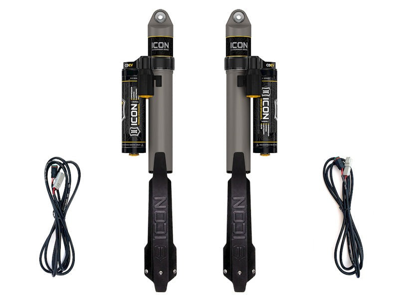 ICON 1.5in Rear 2.5 V.S. Piggyback CDEV Shock Pair for 2020-2023 Jeep Gladiator JT - 27727EP