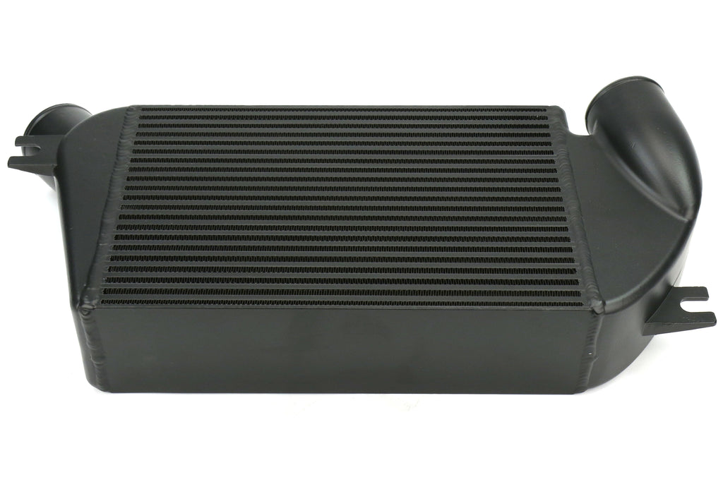 Mishimoto Race Top Mount Intercooler Kit Black w/ Red Charge Pipe - 2015-2021 Subaru WRX