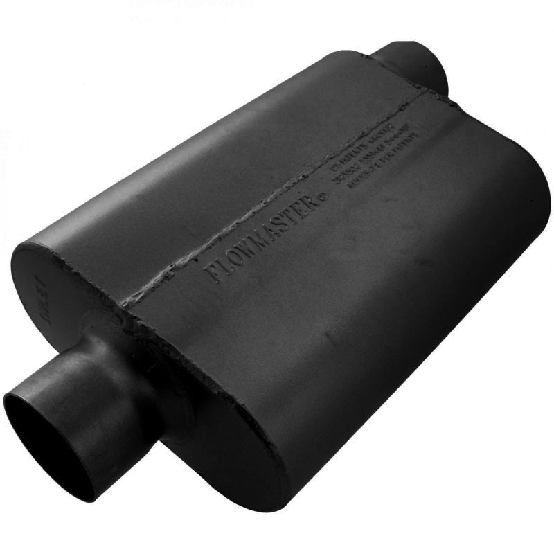Flowmaster 40 Series Delta Flow 3-Inch Center Inlet/Offset Outlet Muffler - 943042