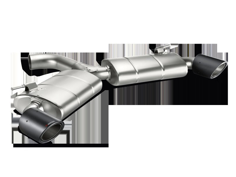 Akrapovic Slip-On Line Titanium with Carbon Tips for 2013-2017 Volkswagen Golf GTI (VII) - MTP-VW/T/1H