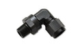 Vibrant Performance -8AN Female to 3/8inNPT Male Swivel 90 Degree Adapter Fitting, AN/NPT/ORB Performance Fluid Plumbing - Part 11387