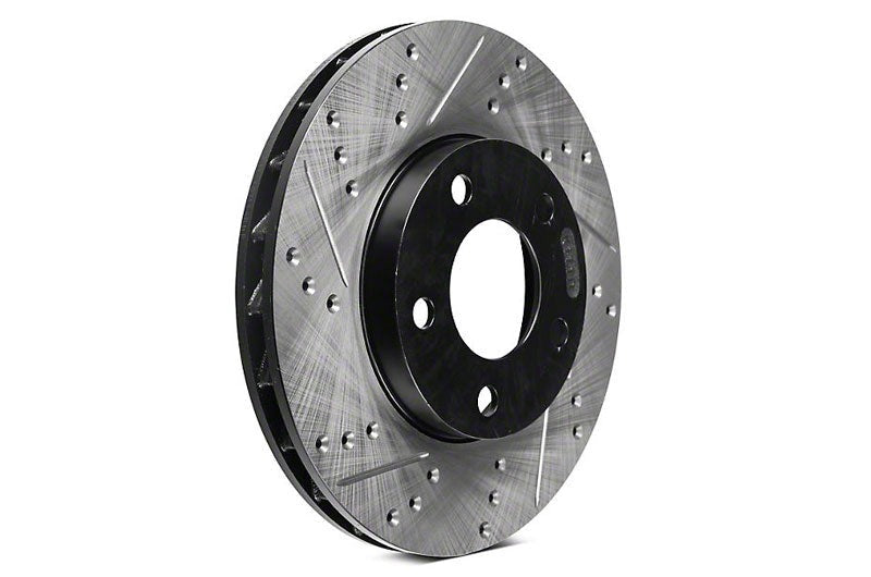 Stoptech Slotted/Drilled Rotor Front Right - 2015-2021 Subaru WRX