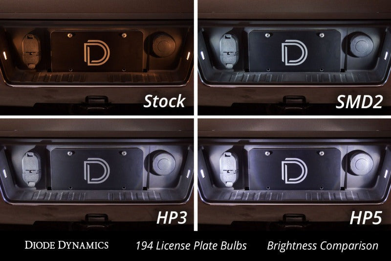 Diode Dynamics 194 LED Bulb HP5 LED Pure - White (Pair)