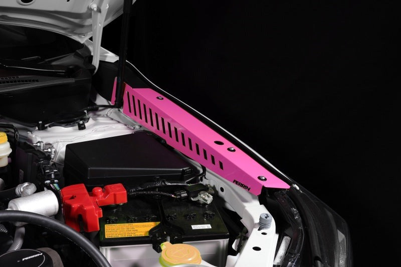 PERRIN Fender Shroud Set - Hyper Pink - 2022-2026 Subaru WRX
