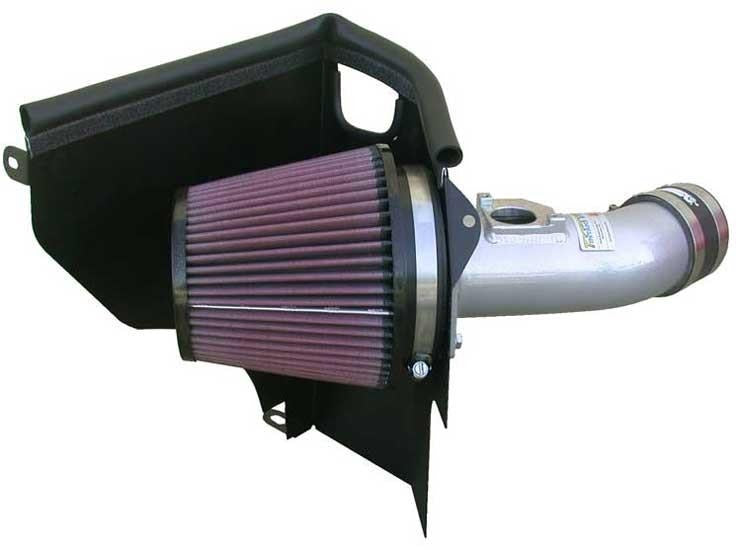 K&N Silver Typhoon Short Ram Intake - 2002-2007 Subaru WRX / 2004-2007 STI