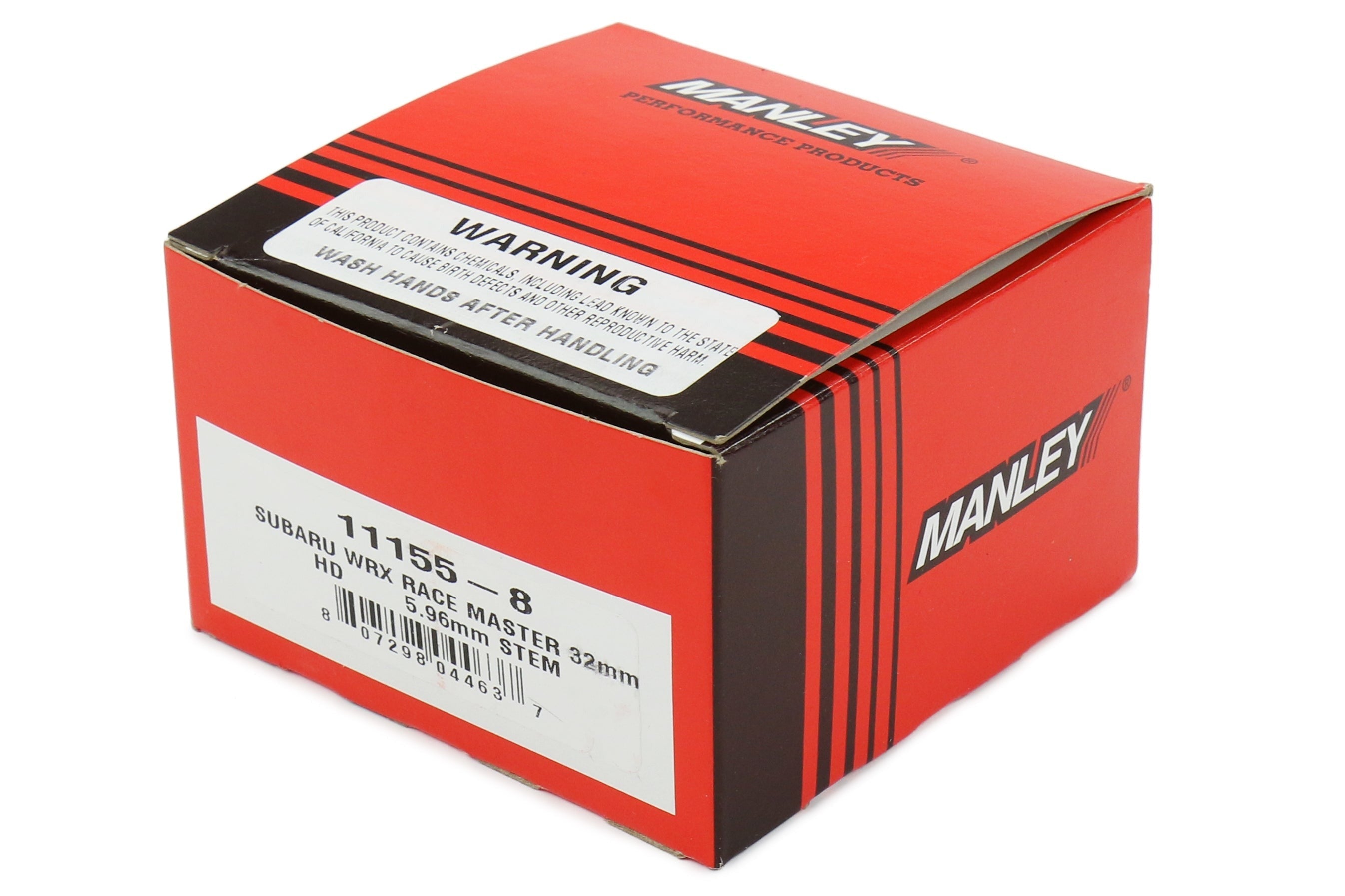 Manley Performance Race Master Stainless Steel Exhaust Valves - 2002-2014 Subaru WRX / 2004-2021 STI