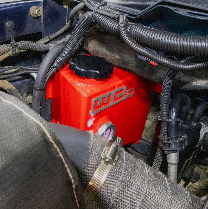 Wehrli 04.5-07 Cummins 5.9L OEM Placement Coolant Tank - Bengal Silver