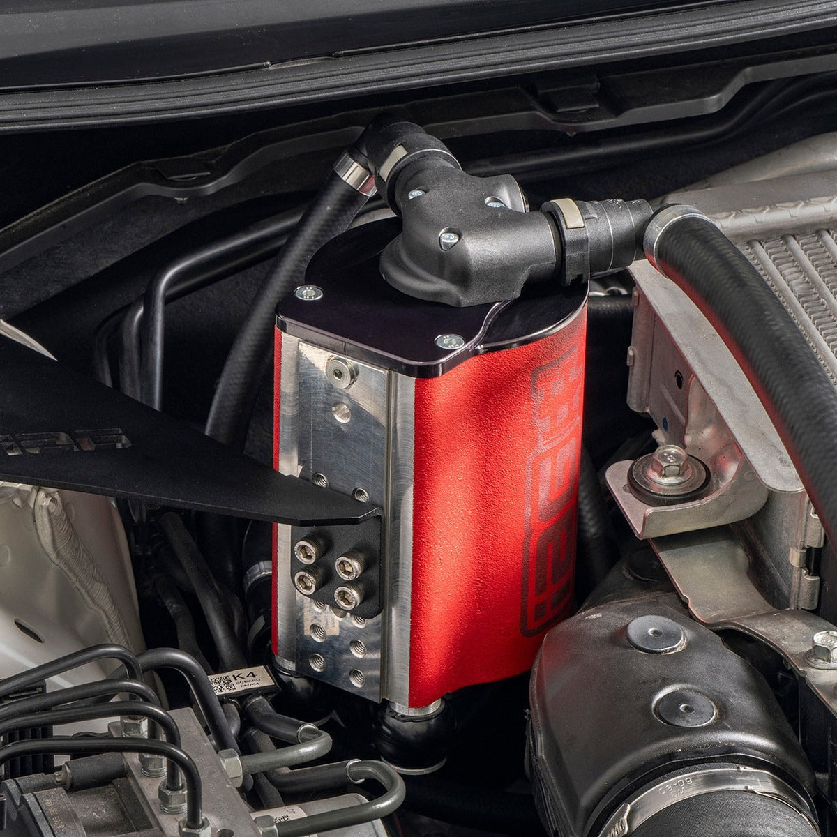 IAG Performance Air Oil Separator AOS - Red - 2008-2014 WRX / 2008-2021 STI / 2005-2009 Legacy GT