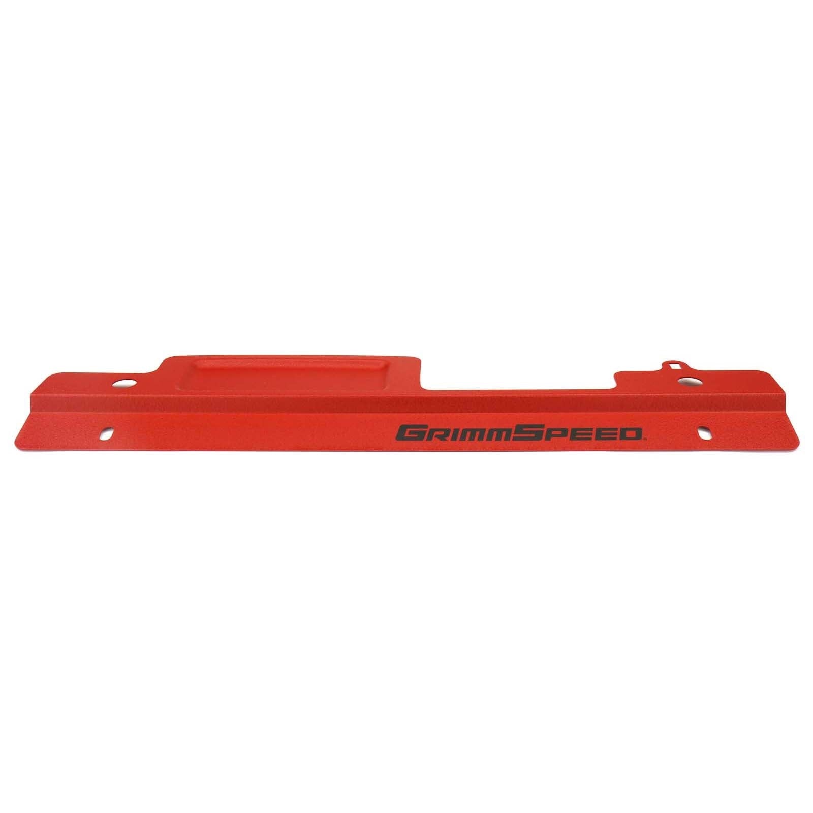 GrimmSpeed Radiator Shroud w/ Tool Tray Red - 2002-2007 Subaru WRX/STI