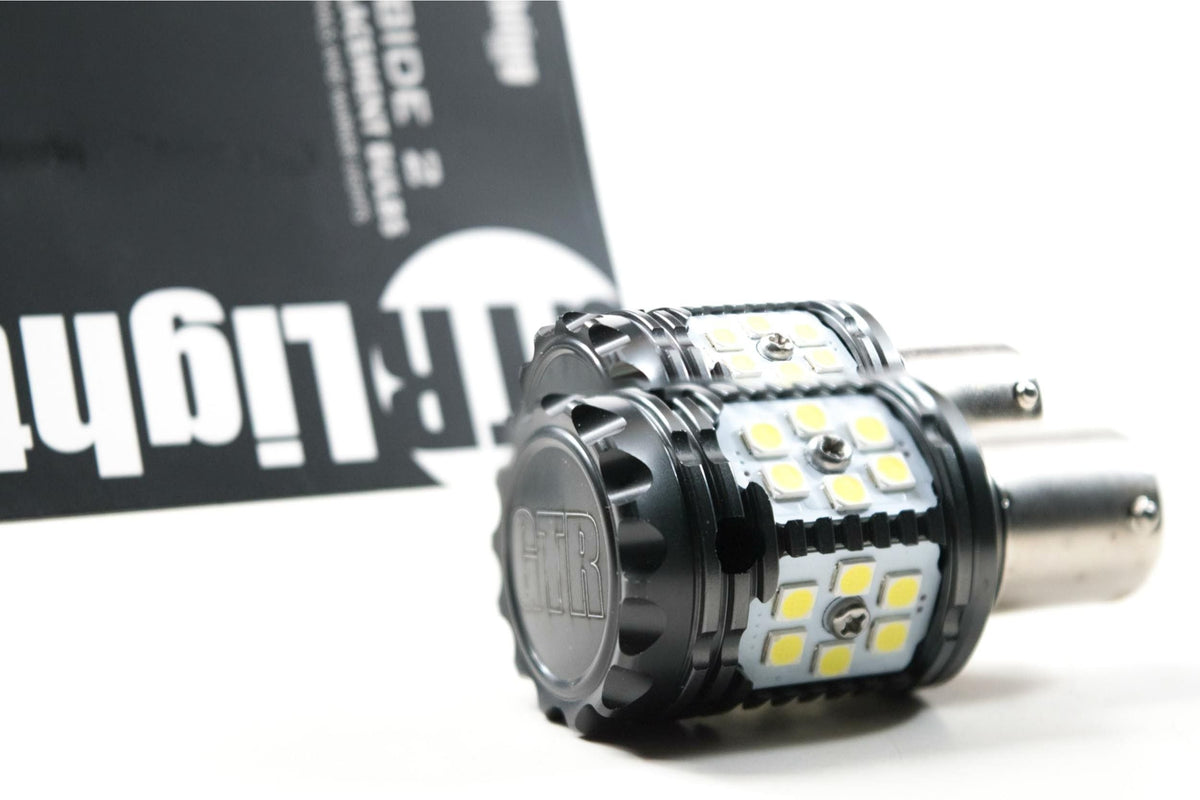 GTR Lighting Carbide Canbus 2.0 1156 LED Bulb Amber (Pair) - GTR.LED560-2PK