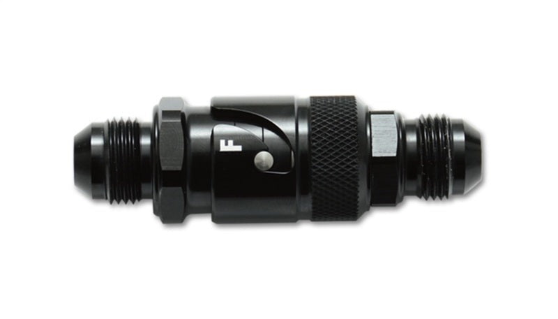 Vibrant Performance Dry Break Quick Release Adapter Fitting, -10AN, AN/NPT/ORB Performance Fluid Plumbing, for Custom Builds - Part 20810