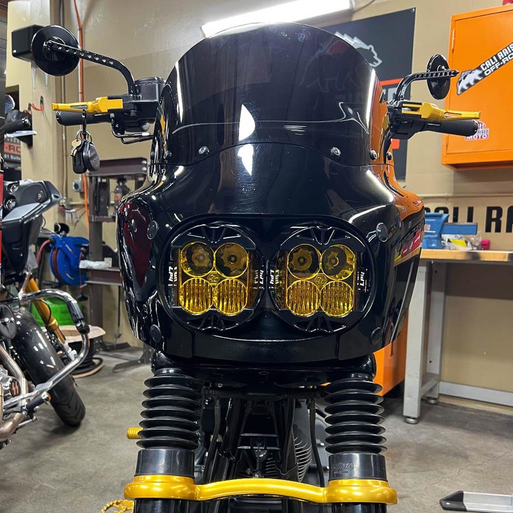 A10 Moto 08-17 Dyna Fat Bob Baja Designs LP4 Lighting Combo Kit