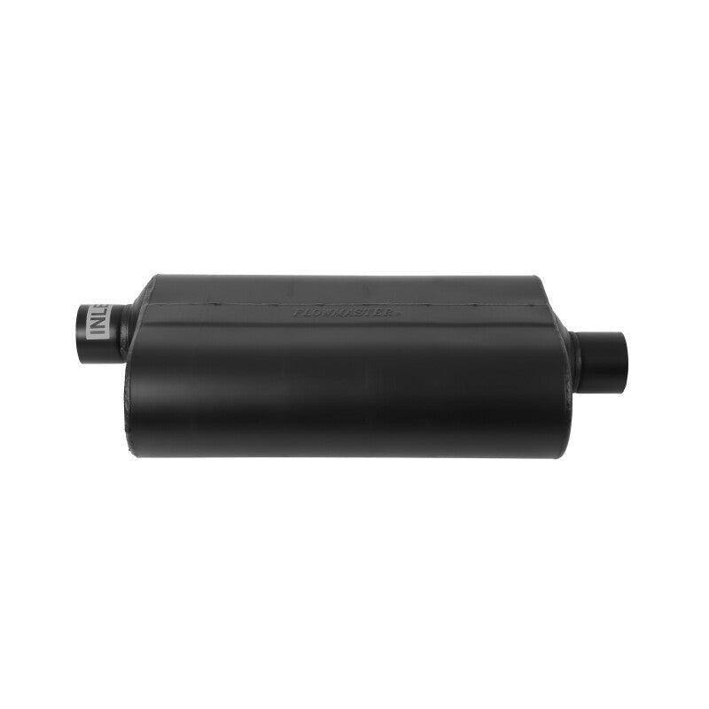 Flowmaster Super 50 Series 2.5-Inch Offset Inlet/Center Outlet Muffler - 52556
