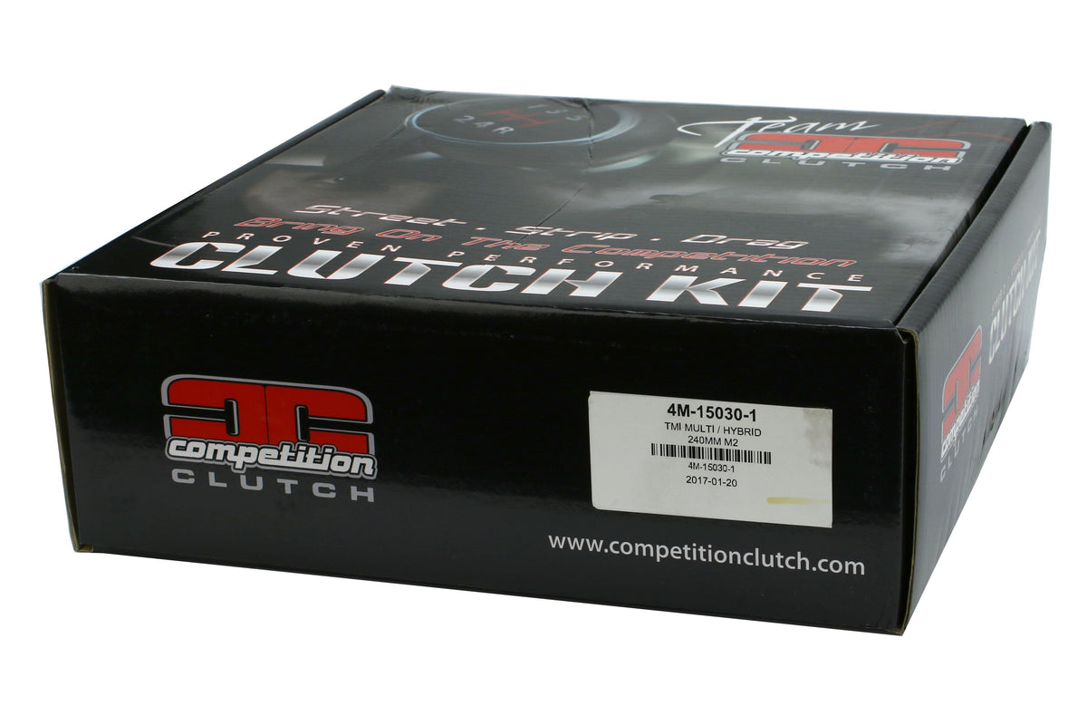 Competition Clutch Stage 1 Multi Plate Twin Organic Clutch Kit w/Flywheel - 2004-2021 Subaru STI