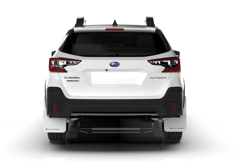 Rally Armor UR Mud Flap w/Red Logo - Black - 2020-2024 Subaru Outback