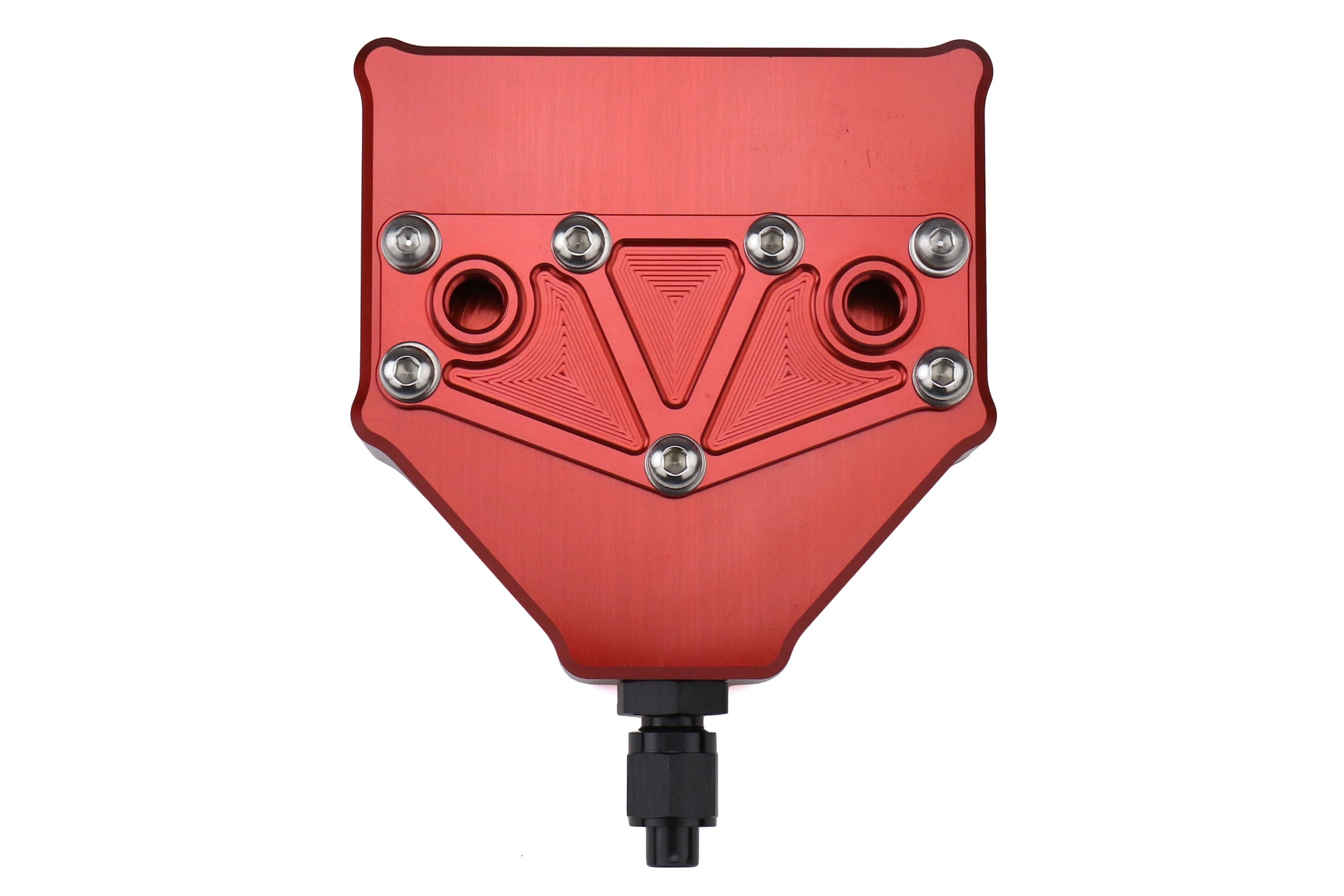 Verus Engineering Dual Air Oil Seperator Anodized Red - 2013-2021 Scion FR-S / Subaru BRZ / Toyota 86
