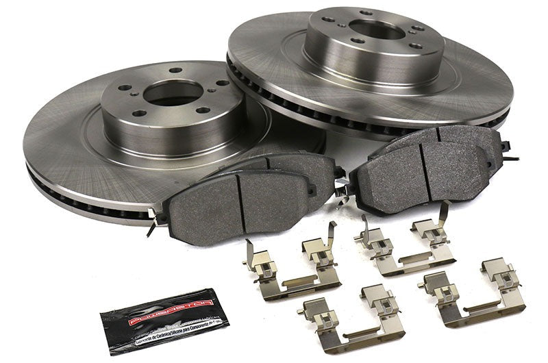 Power Stop Track Day Spec Brake Kit (Front) - 2013-2016 Scion FR-S / 2013-2020 Subaru BRZ / 2016-2021 Crosstrek / 2010-2018 Forester / 2013-2014 Outback / 2017-2019 Toyota 86