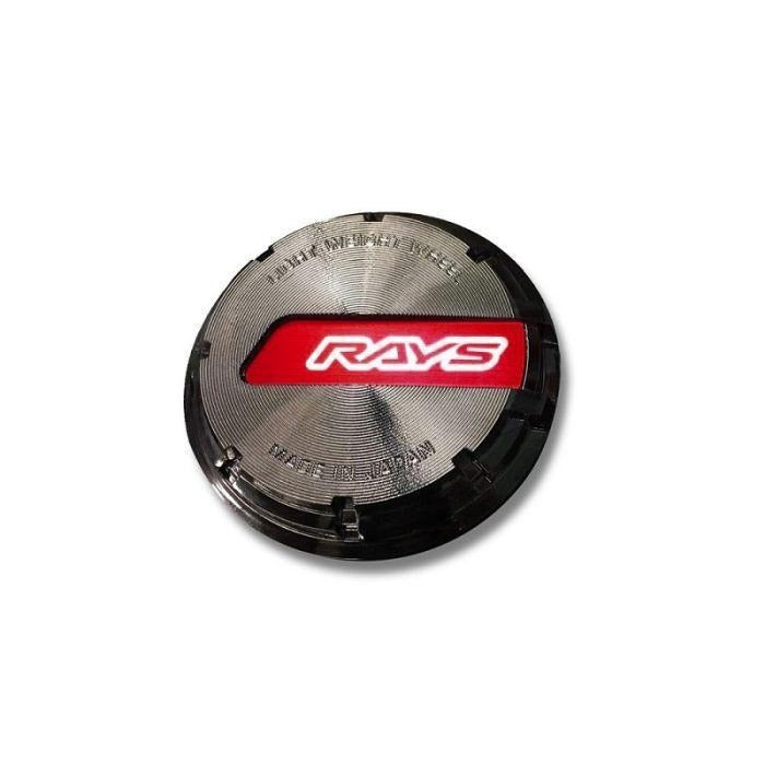 Gram Lights GL Center Cap Red / Black Chrome - Universal