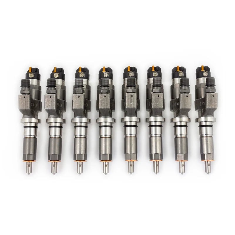 S&S Diesel SAC00 Reman Injector Set for 2001-2004 6.6L Duramax LB7 - LB7-00SAC-R-SET