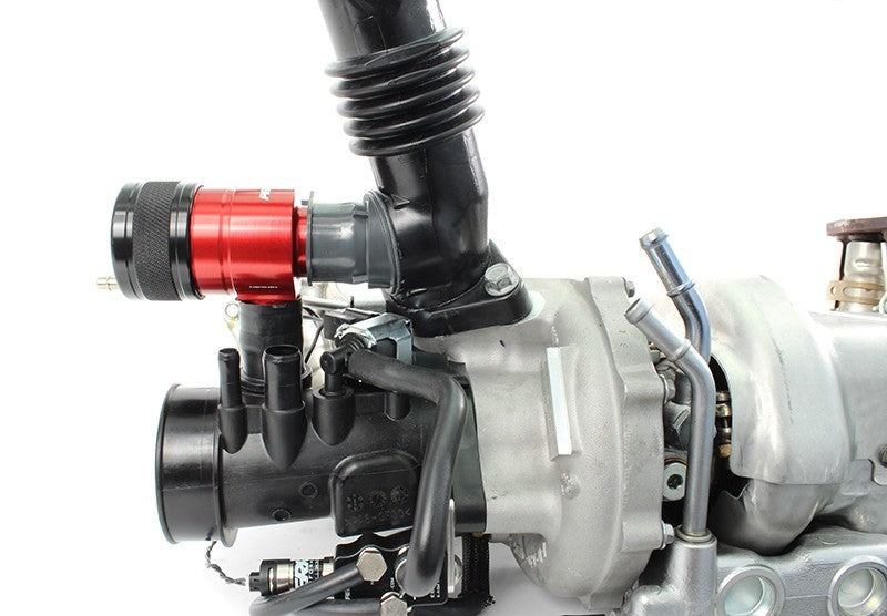 PERRIN Recirculation BOV Red - 2015-2021 Subaru WRX
