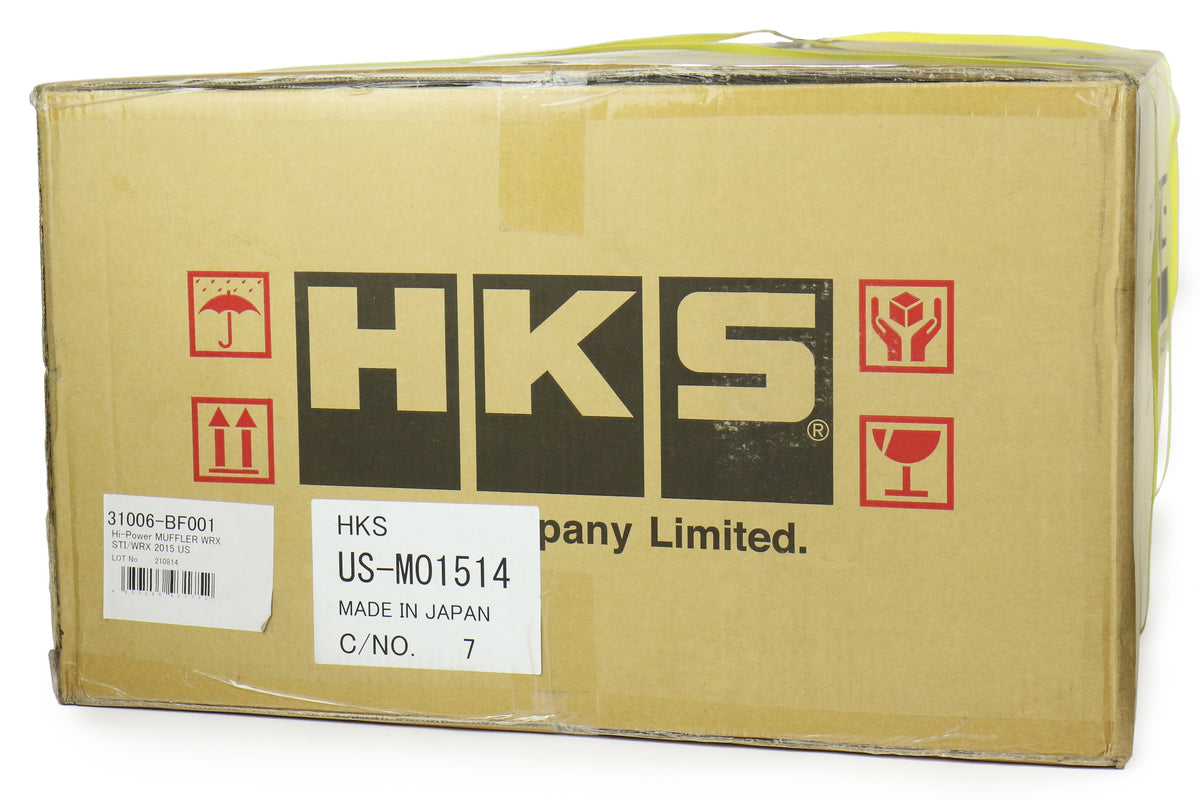 HKS Hi-Power Cat Back Exhaust - 2015-2021 Subaru WRX / STI